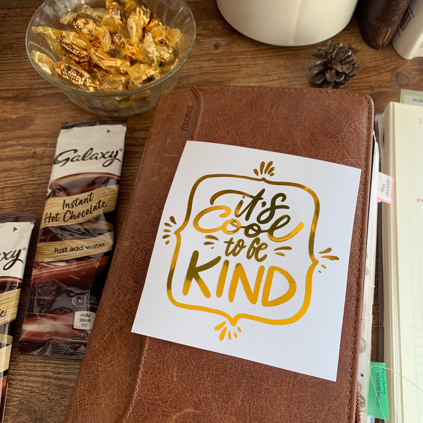 It’s Cool to be kind Vinyl Decal Sticker