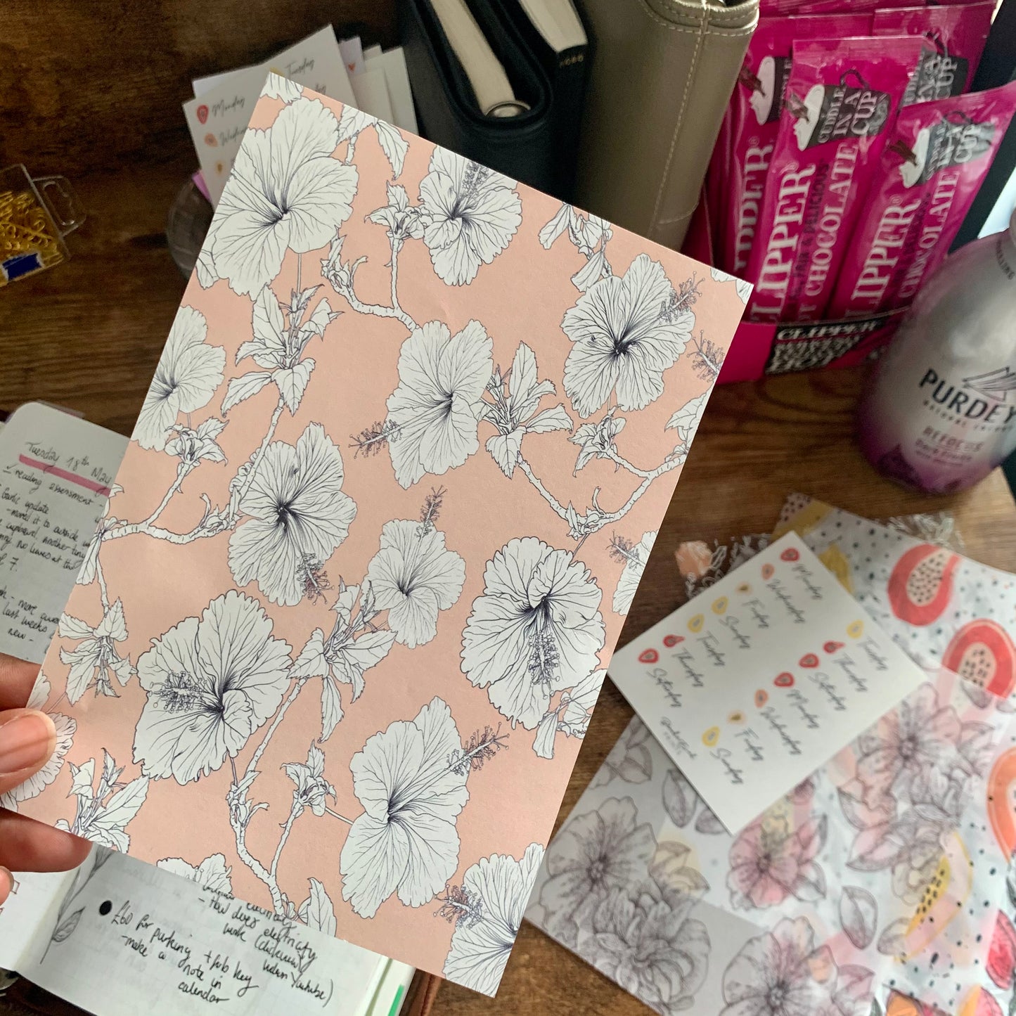Printed Tomoe River Paper Planner Dashboards- Jane