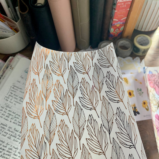 Printed Vellum X Acetate Planner Dashboard - Robin