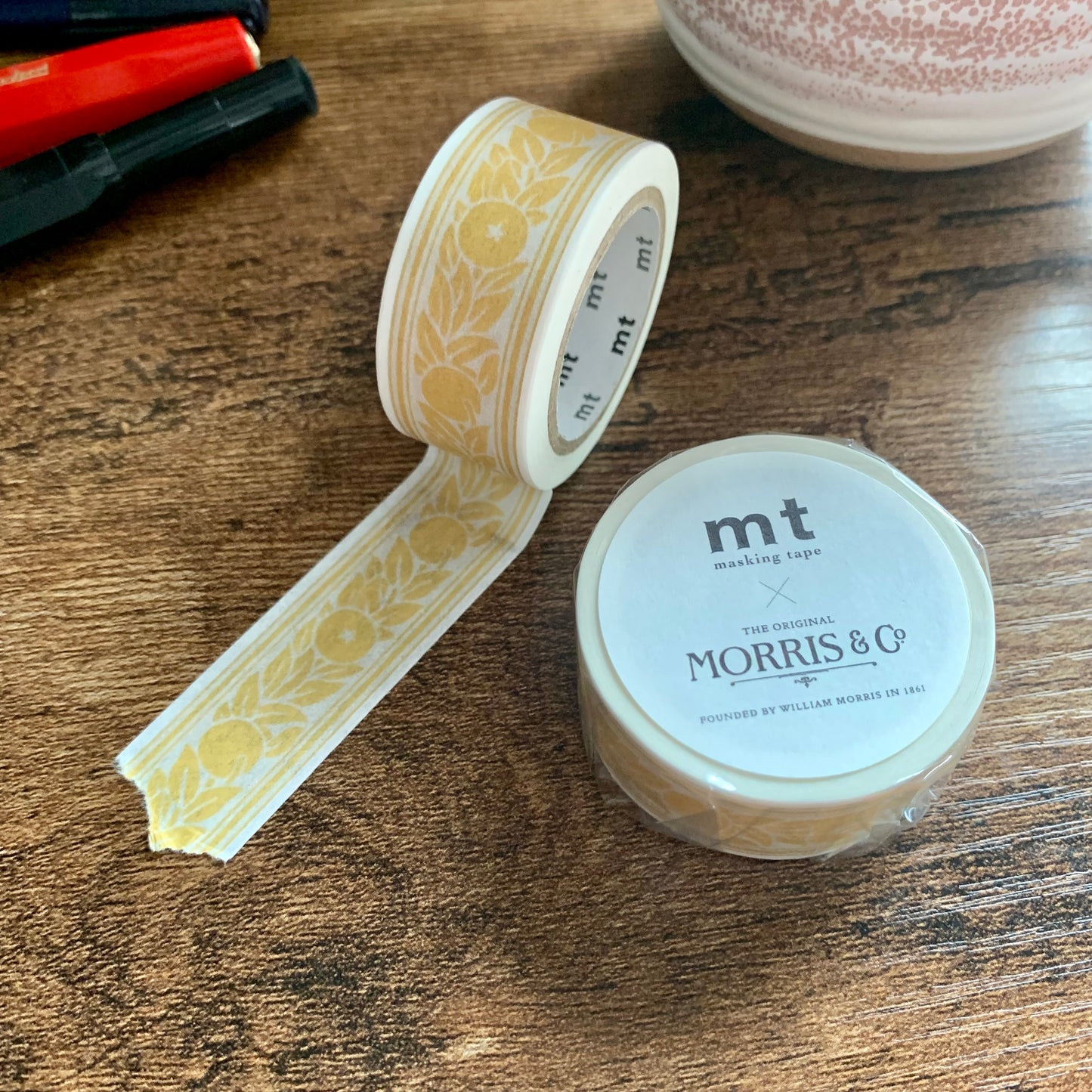 Mt Morris & Co Orange Border Washi tape