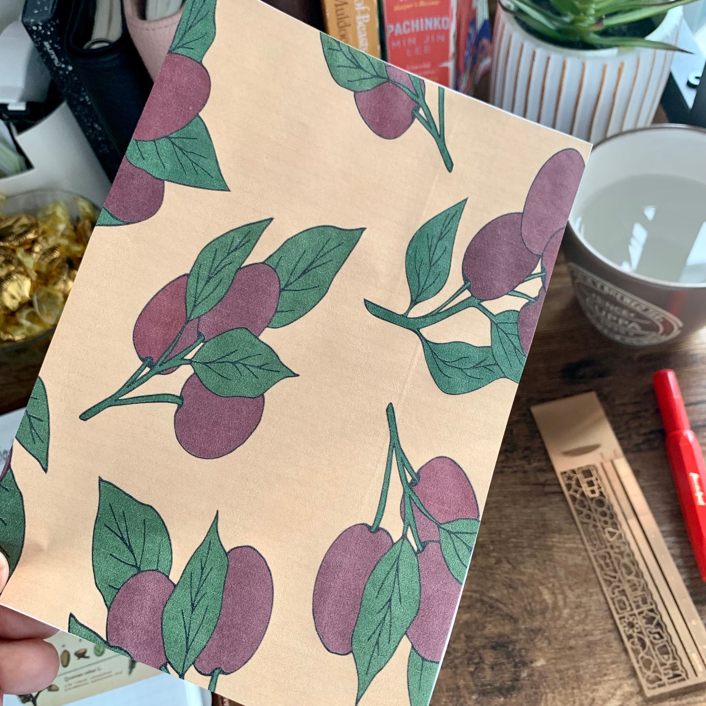 Printed Tomoe River Paper Planner Dashboards- Treasure