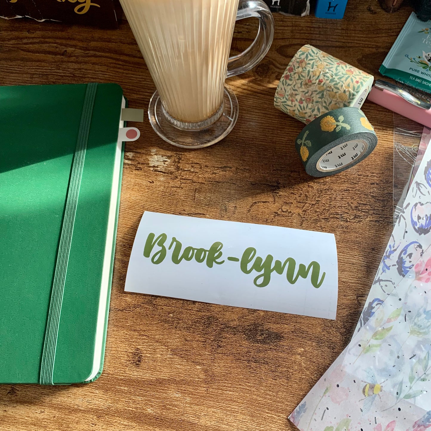 Custom Name V2 Vinyl - First Blooms Collection