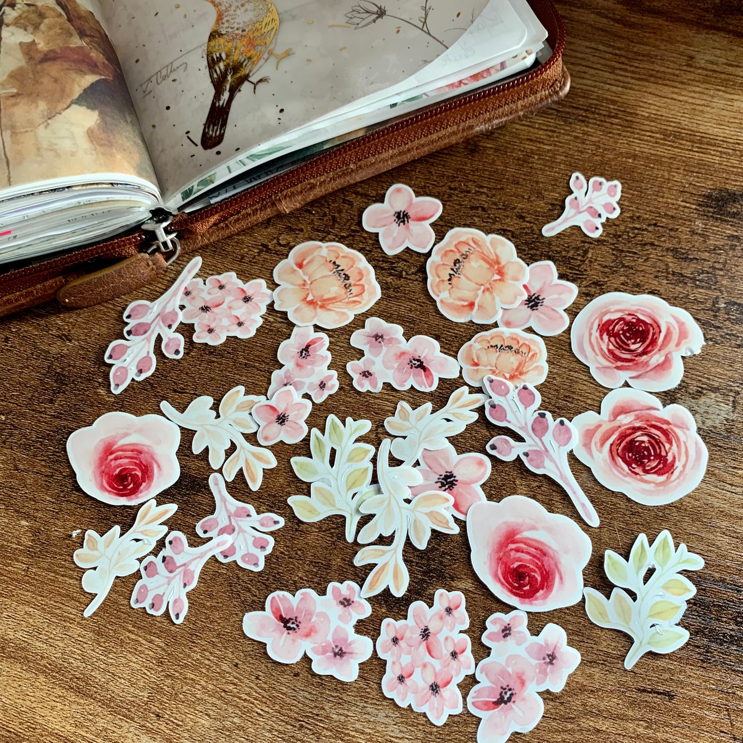 Rich 🌺- Sticker Flakes - Pack of 27