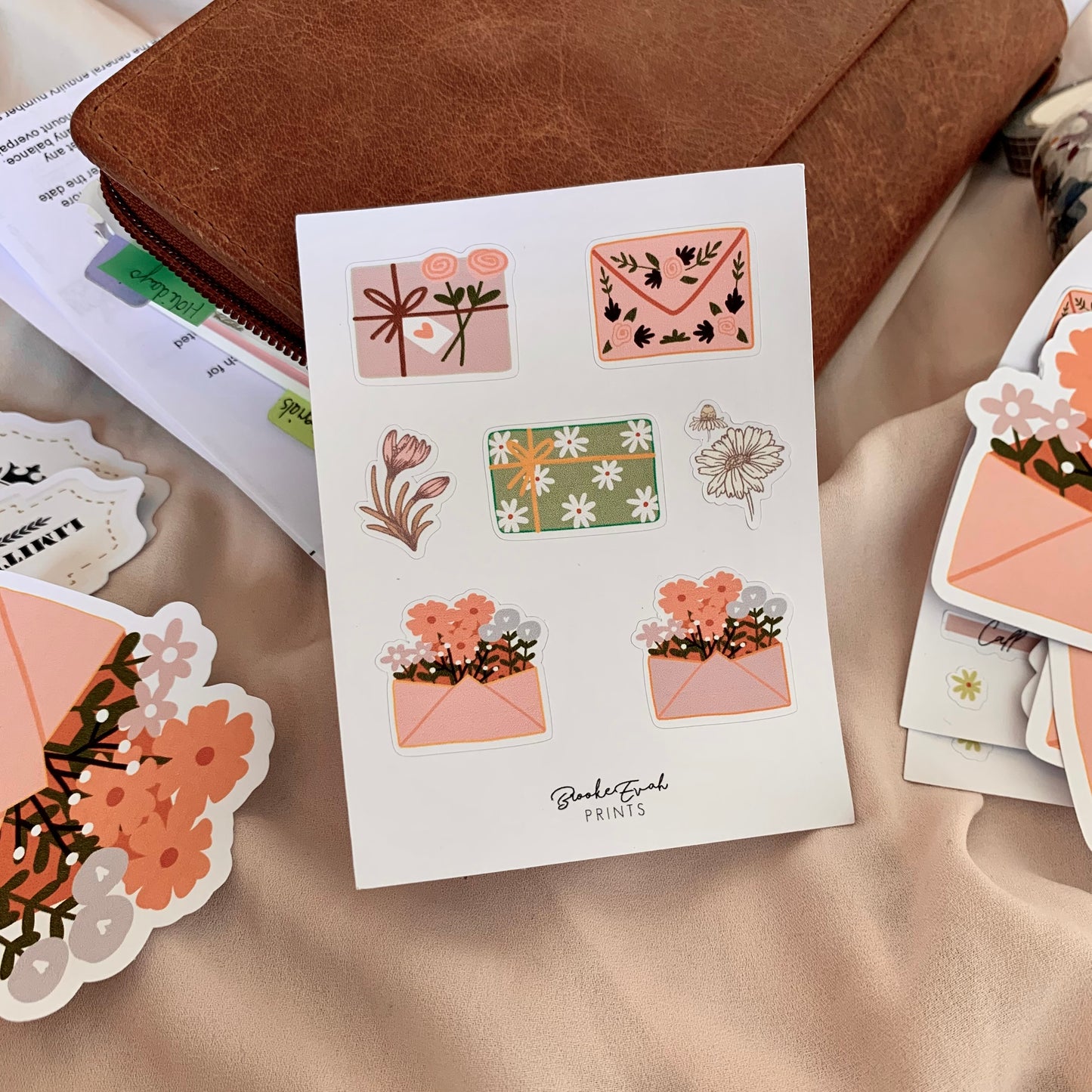 Entire Spring Collection Stickies 🌼 8 Full Sheets