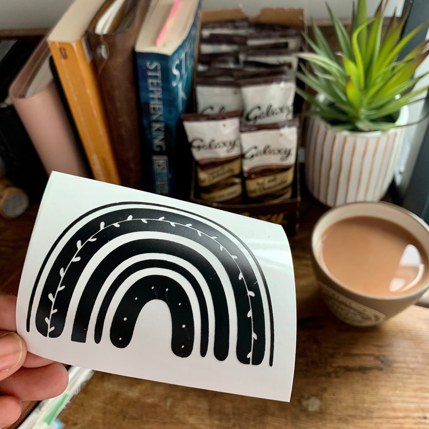 Rainbow Vinyl Decal Sticker - Winter Luxe Collection
