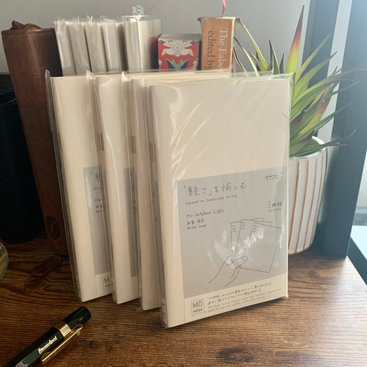 MD paper - Midori B6 Slim light notebook - Lined Paper