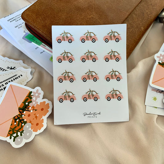 Car Stickers - Spring Collection 🌼