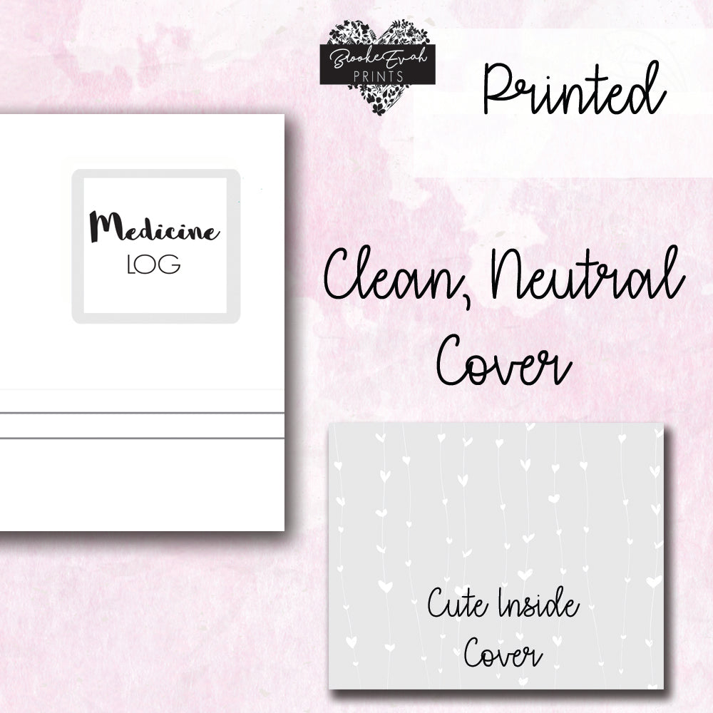 Medicine Log - BrookeEvahPrints