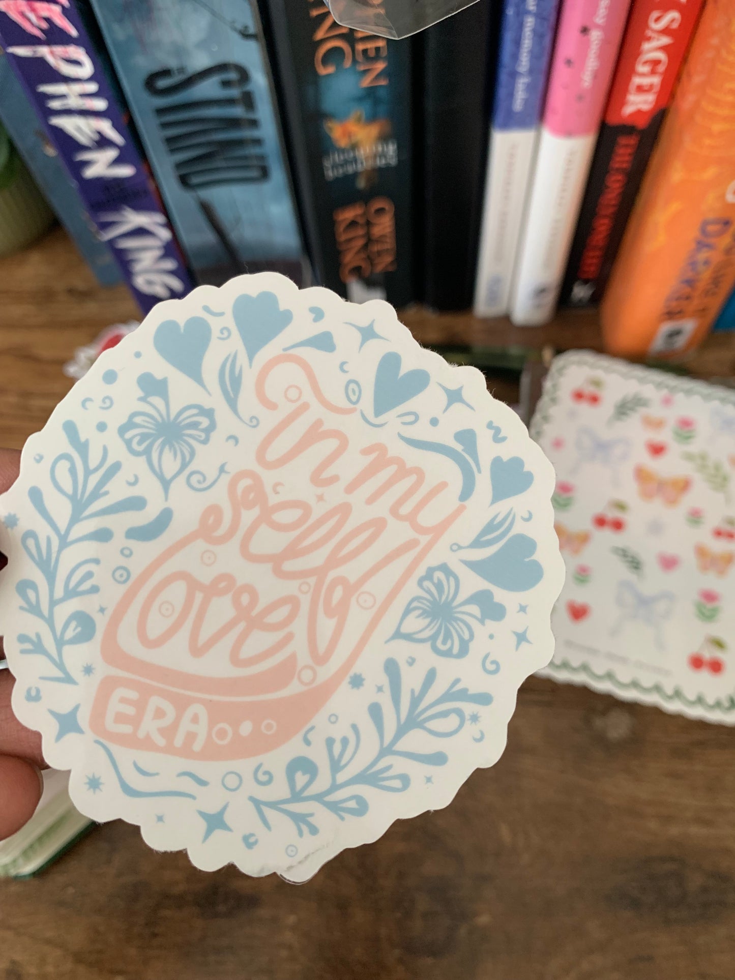 Premium Positive Vibes + Self Love Sticker Flakes - Pack of 4