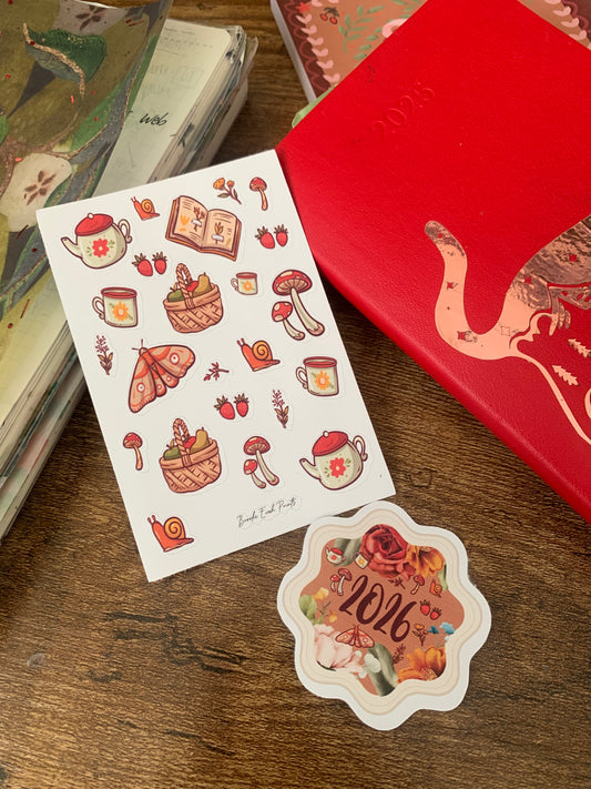 Black Friday Freebie 1 🤎✨ 2026 Sticker Bundle