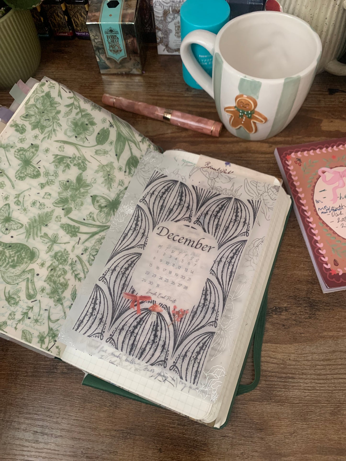 FREE download December 2025 Calendar Card