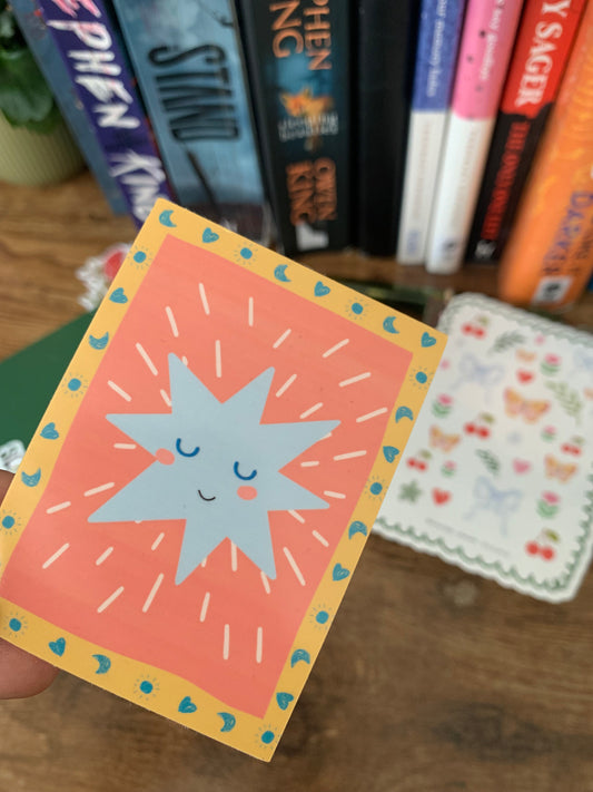 Premium Positive Vibes + Self Love Sticker Flakes - Pack of 4