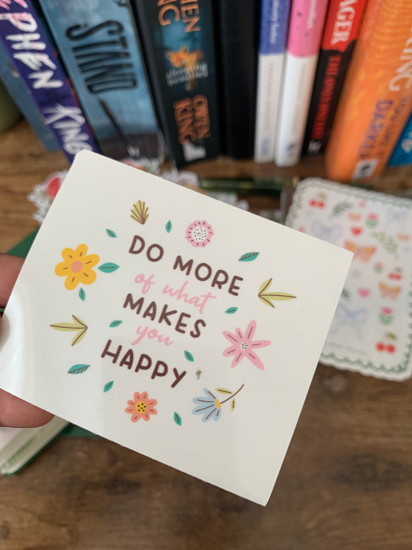 Premium Positive Vibes + Self Love Sticker Flakes - Pack of 4