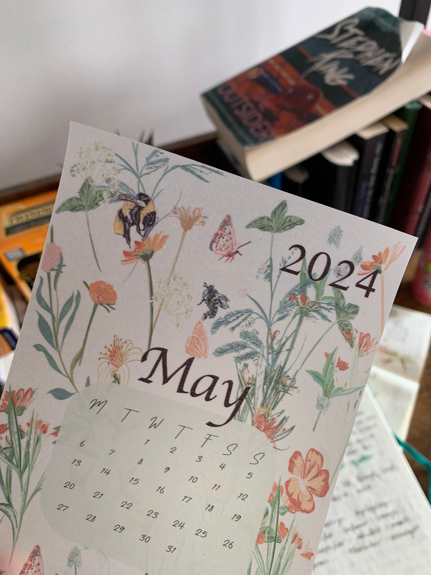 FREE download MAY 2024 Calendar Card