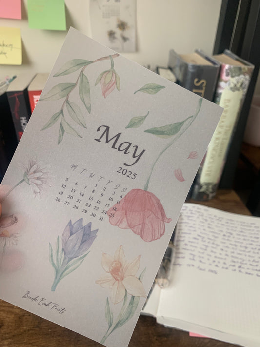 FREE download May 2025 Calendar Card