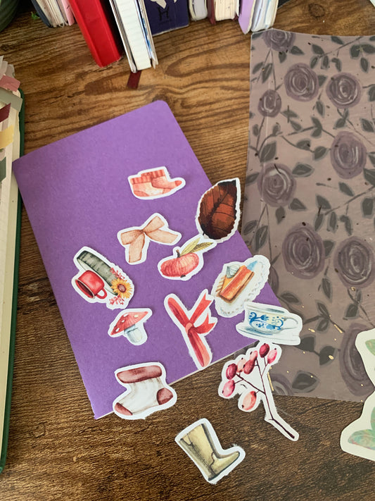 Members Only October 2025 Exclusive Sticker, Notebook & Vellum Bundle