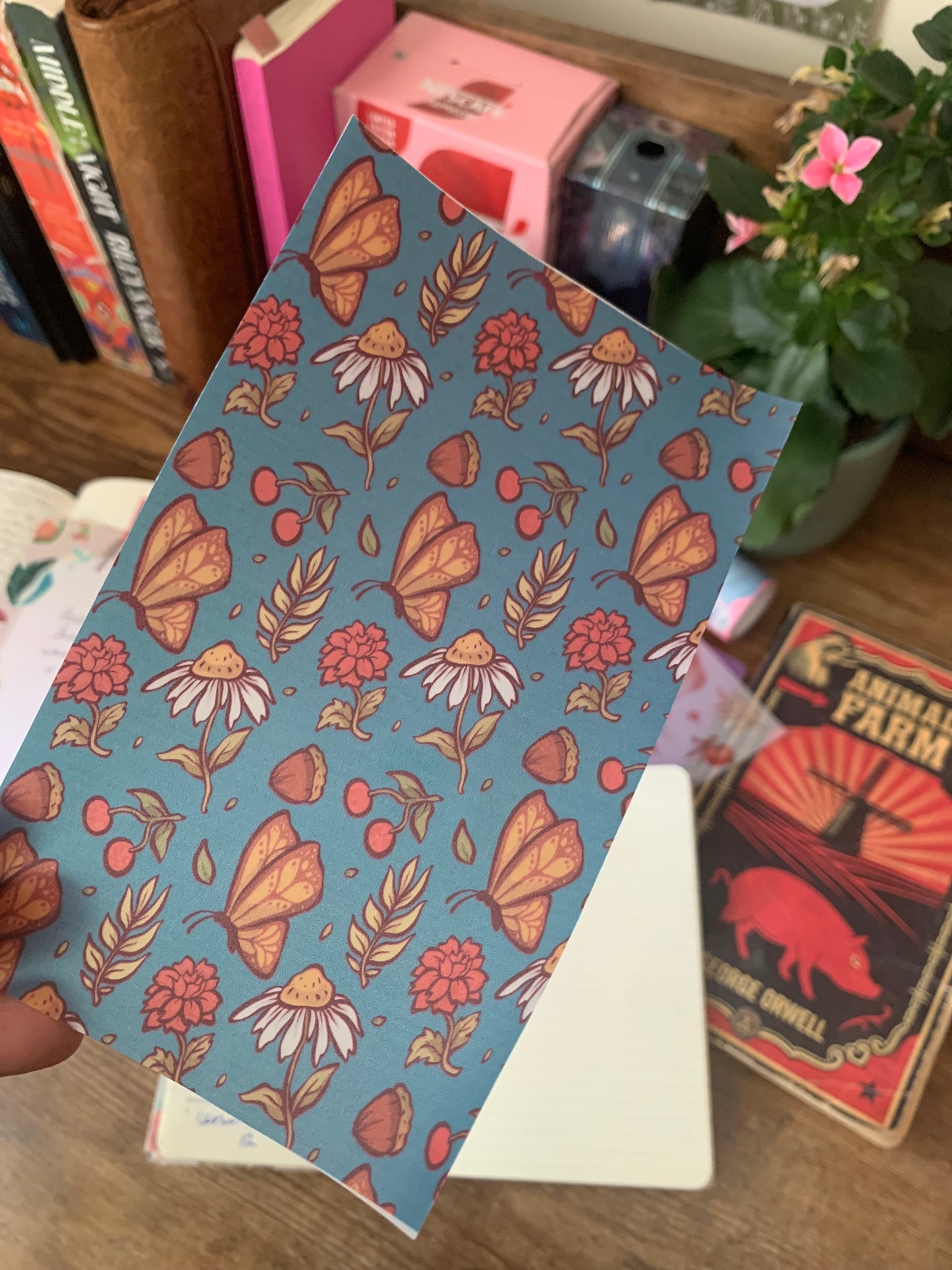 Autumn Green Hand Drawn Elements- Scrapbooking Paper - FREE download - Cozy Dreams