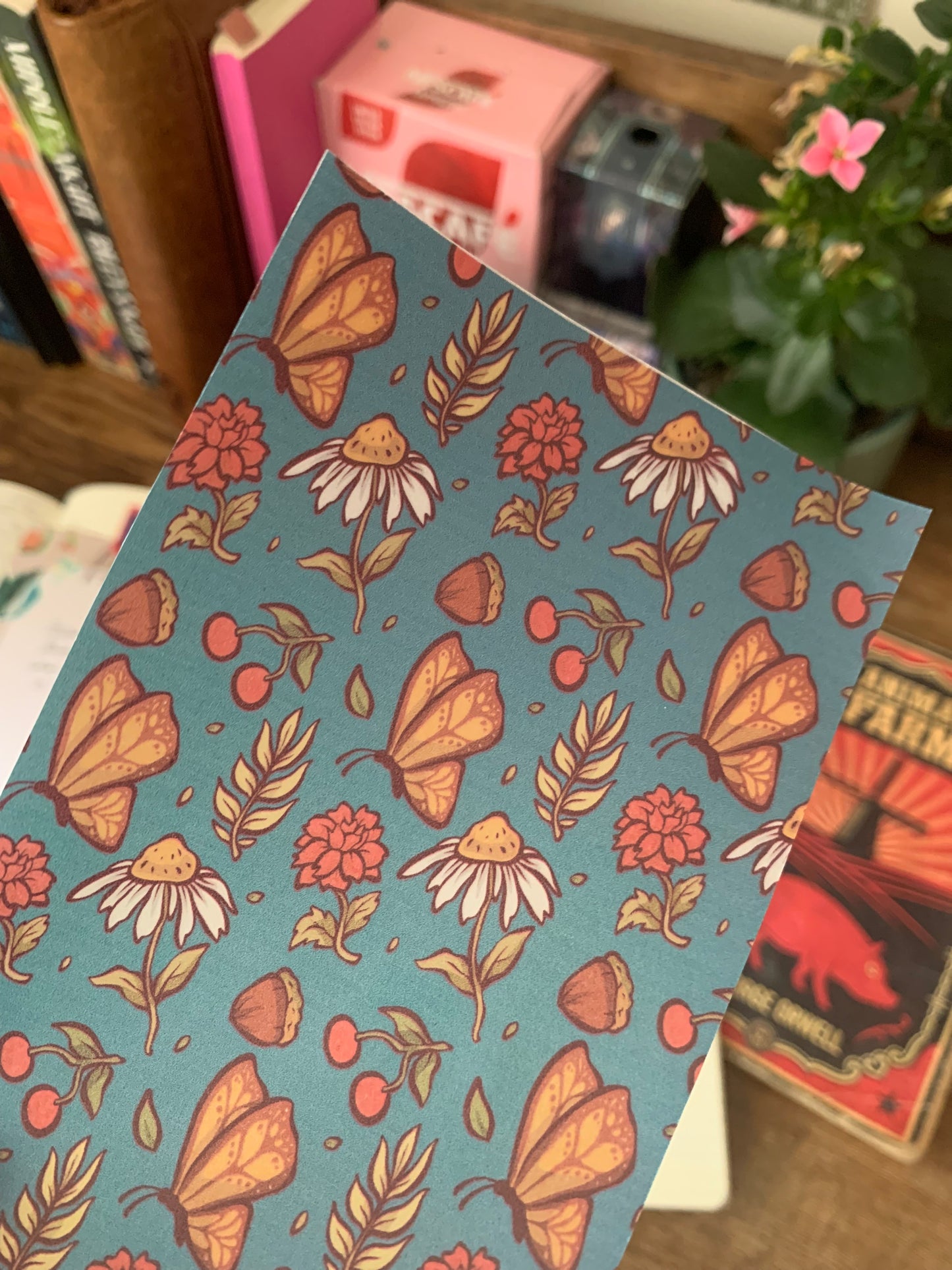 Autumn Green Hand Drawn Elements- Scrapbooking Paper - FREE download - Cozy Dreams