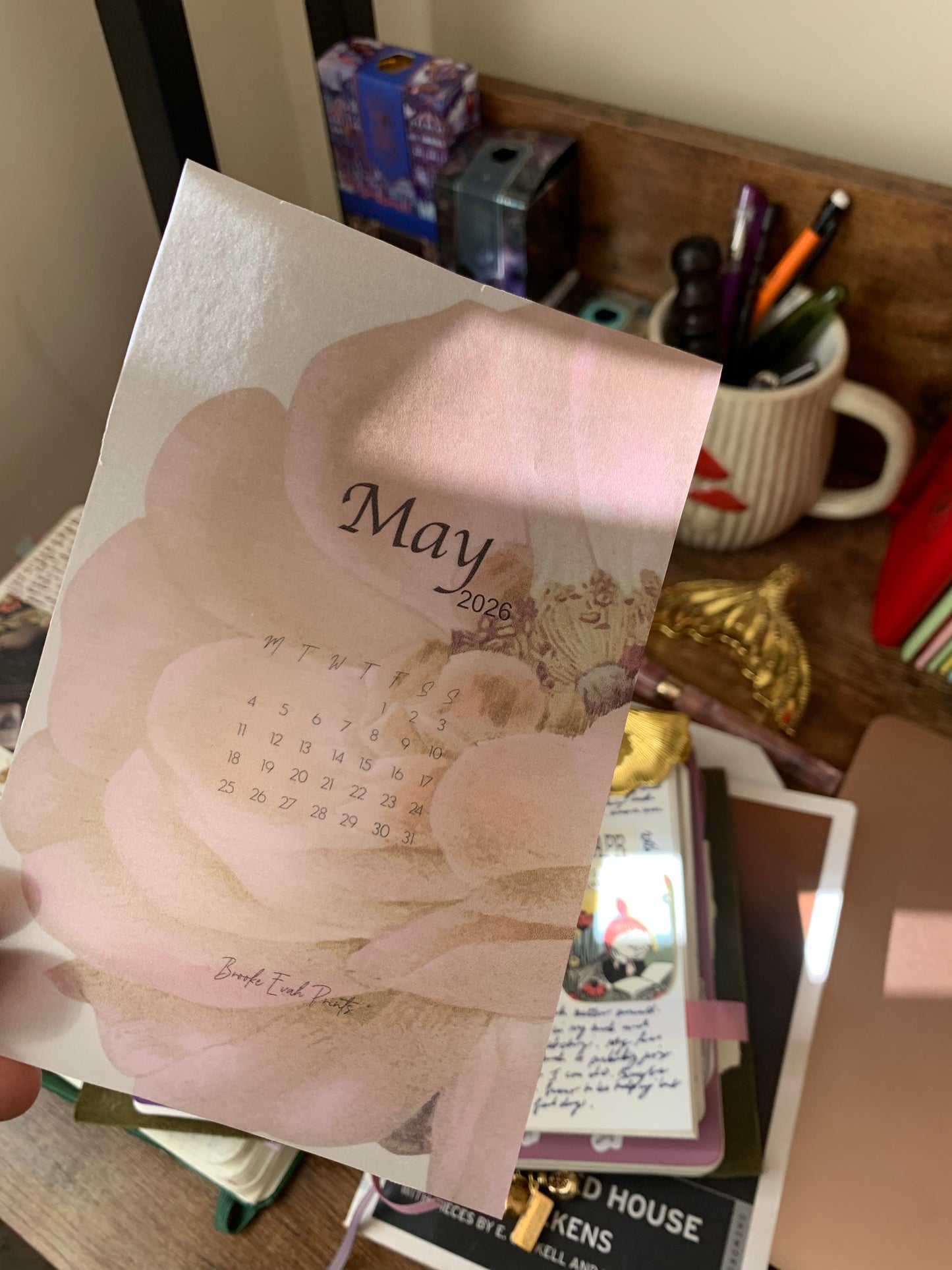FREE download May 2026 Calendar Card
