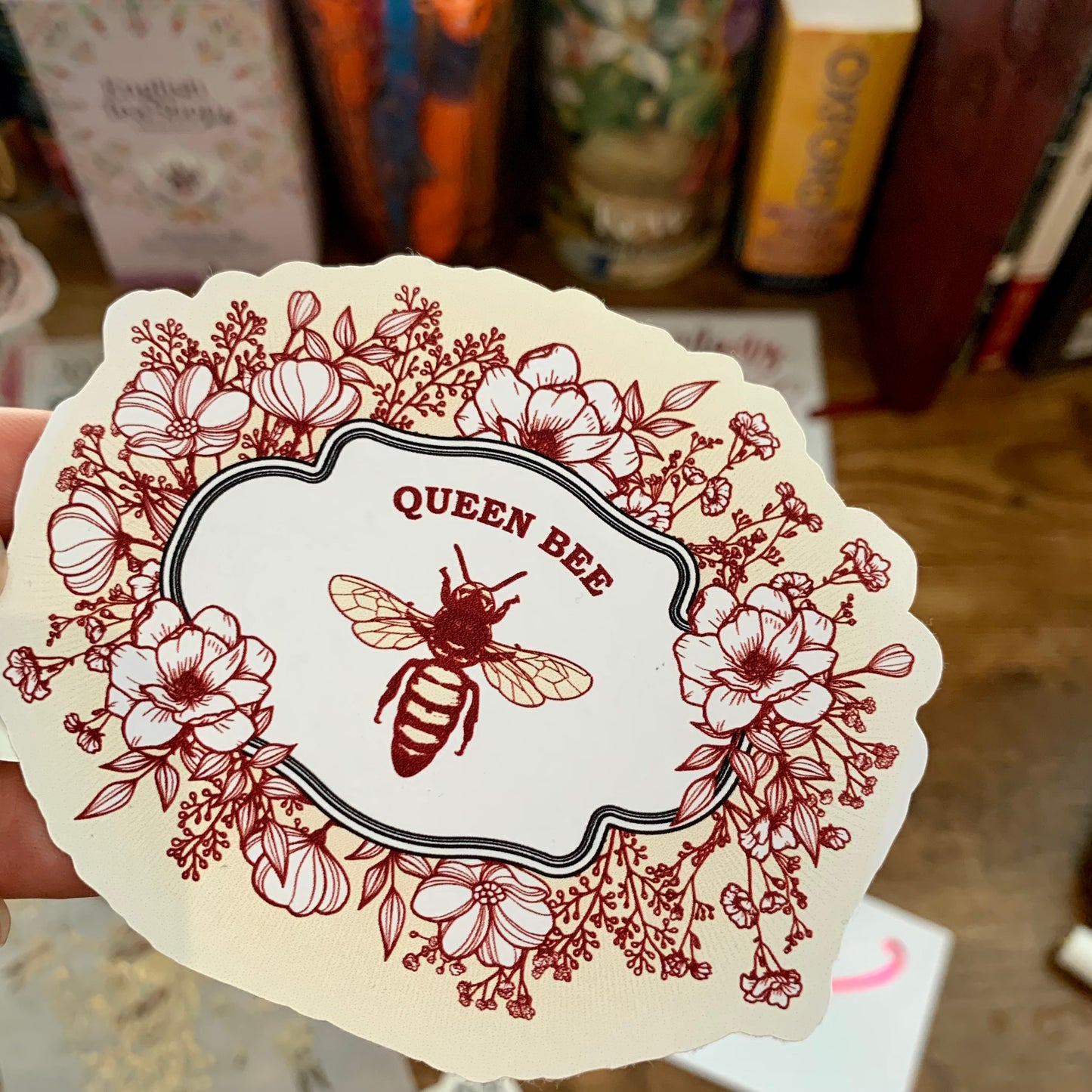 Queen Bee Sticker Flake - Sweeter Than Honey Collection