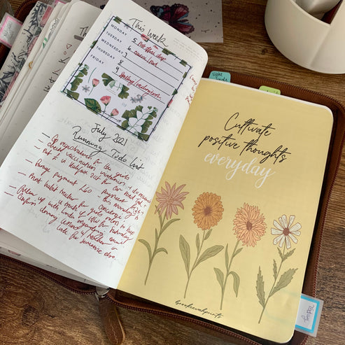 Free Cultivate Positive Thoughts Dashboard – BrookeEvahPrints