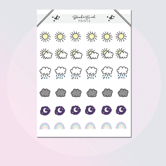 Weather Doodles Sheet -  BEP56