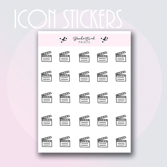 Movie Icon Stickers- BEP64