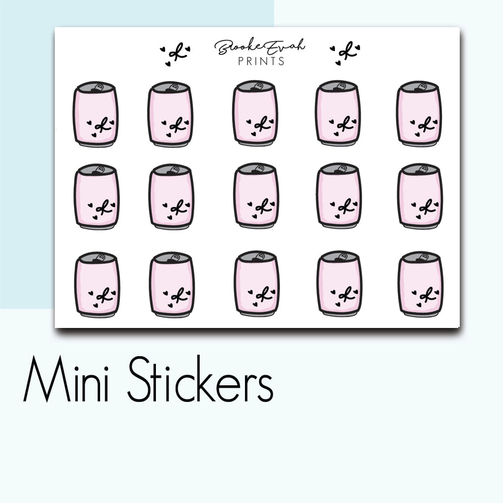 Mini Soda Stickers-  BEPM113