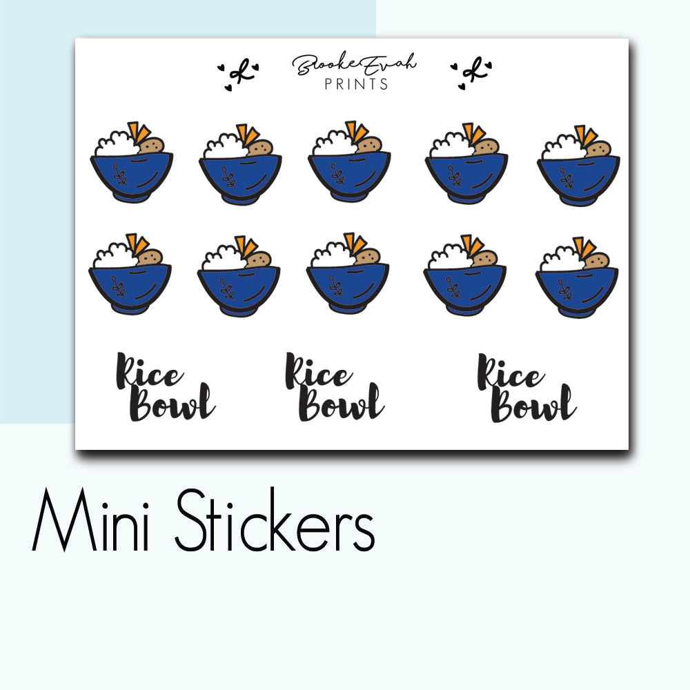 Mini Rice Stickers-  BEPM88