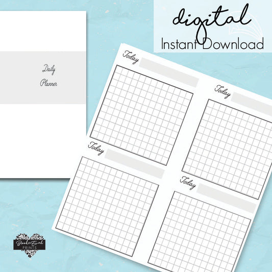 Printable Hobonichi Weeks Two Days - BrookeEvahPrints 