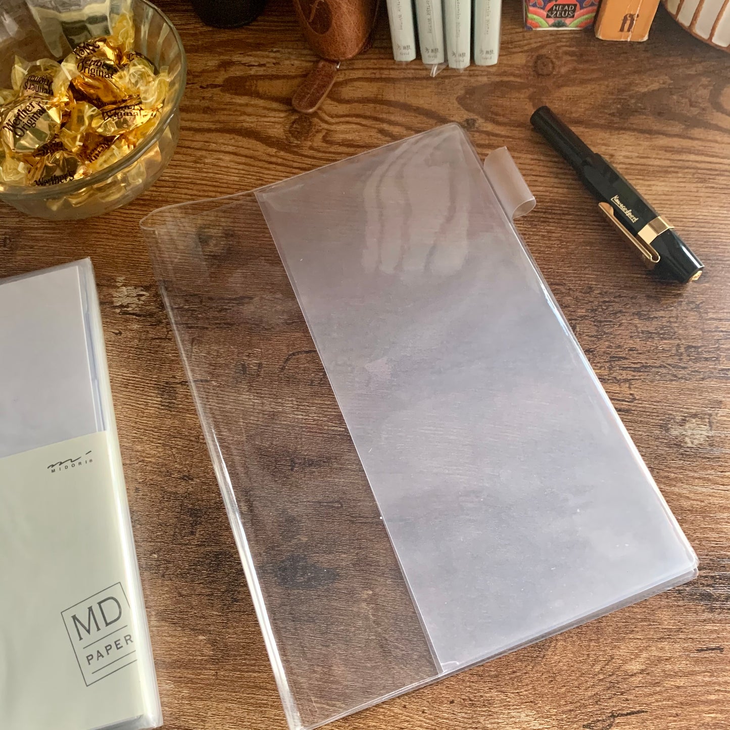 MD Midori Notebook Clear Cover - B6 Slim