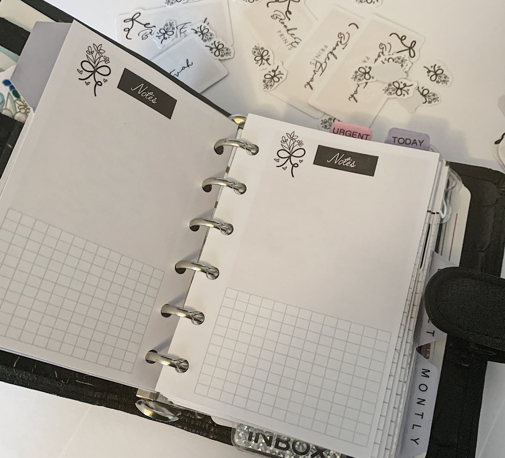 Freebie Notes Insert- POCKET RINGS – BrookeEvahPrints