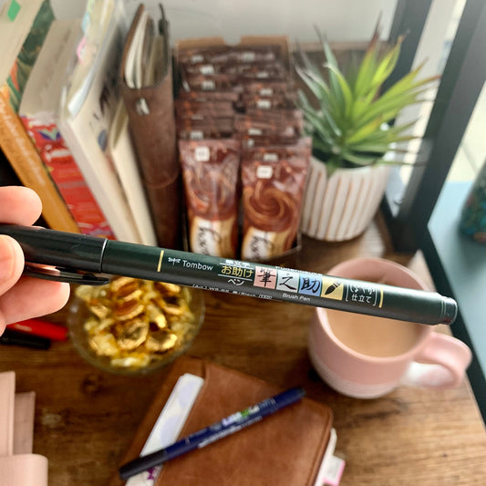 Tombow Fudenosuke Brush Pen - Soft Tip (1 pc)