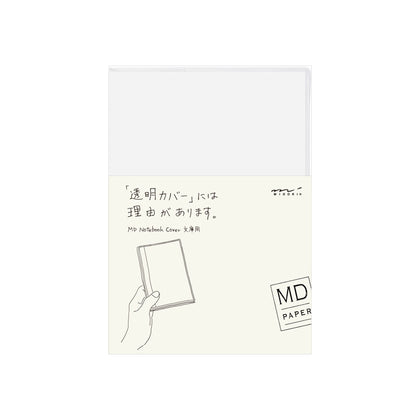 MD Midori Notebook Clear Cover - A6 Size