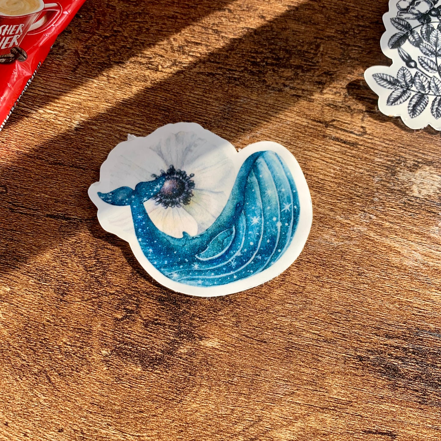 Blue Whale Sticker Flake - Hope  ✨