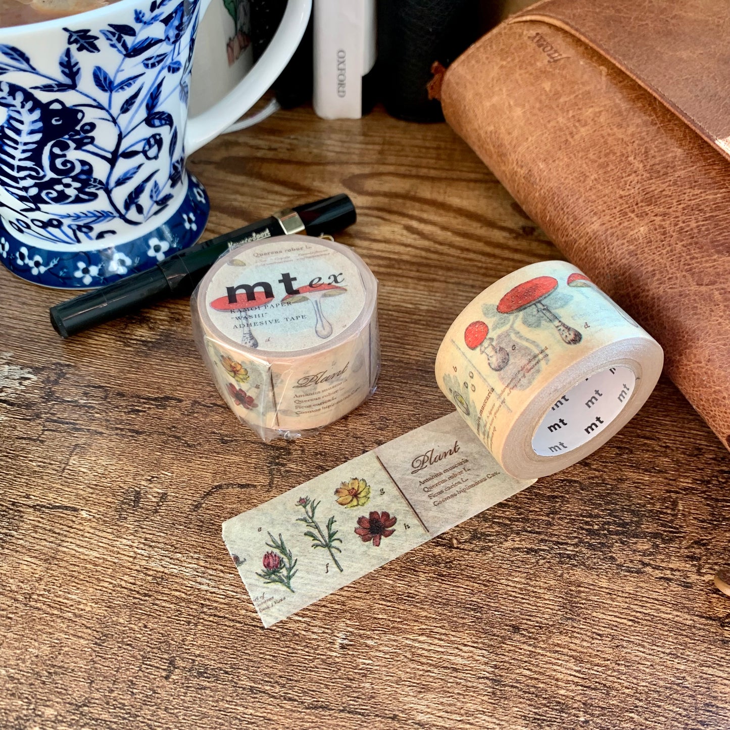 Mt Washi Tape - Mt Ex Collection - Plant Encyclopedia